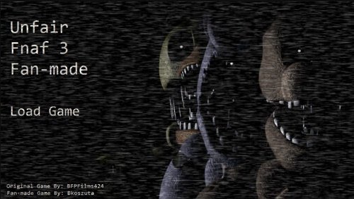 Unfair Fnaf 3