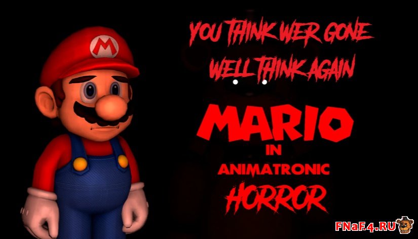 mario in animatronic horror free download