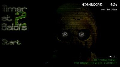 Timer at Baldi's 2: 2nd Grade