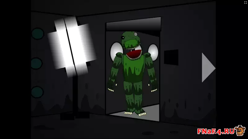 Скачать Dino Nights Phase II – ФНаФ пародия для браузера с аниматрониками-динозаврами