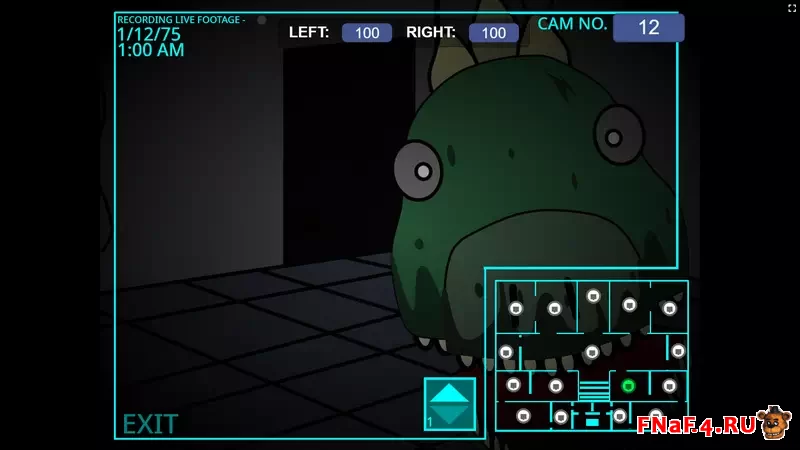 Скачать Dino Nights Phase II – ФНаФ пародия для браузера с аниматрониками-динозаврами