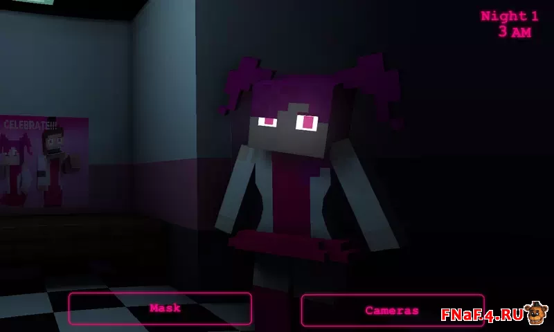 Скачать The Terrors of Minecraft 3 🐻 ФНаФ пародия с элементами Майнкрафт на ПК