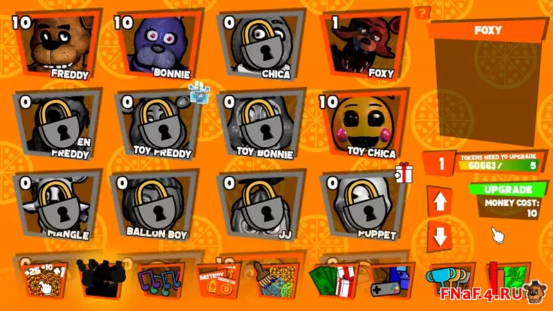 Скачать FNaF:Freddy Pizzeria Clicker REMASTERED 🐻 ФНаФ пародия кликер на Андроид и ПК