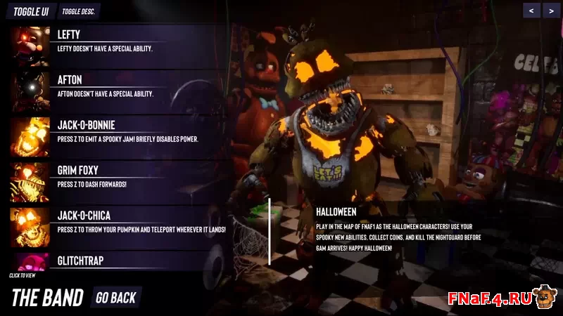 FNaF Simulator 2.1.41 | аниматроник Jack-o-Chica