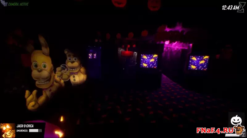 FNaF Simulator 2.1.5 - Хеллоуин локация