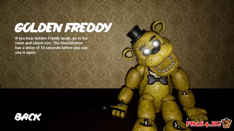 Скачать FNaF: The Living Nightmare 🐻 выживание в стиле ФНаФ на ПК - Золотой Фредди