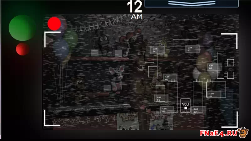 Five Nights at Rock Star Freddy&acute;s 🐻 РПГ игра в стиле ФНаФ 6 на ПК - камеры наблюдения