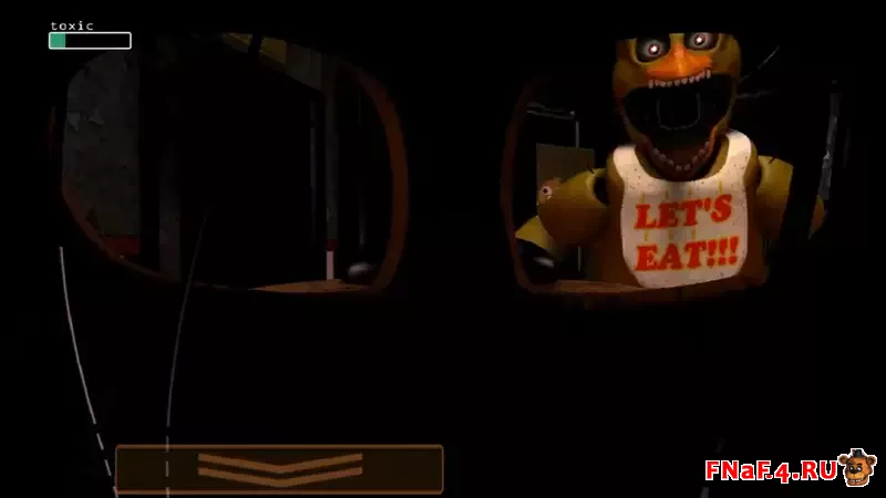 The Return to Freddy's | Rebuilt 🐻 аниматроник Чика в офисе