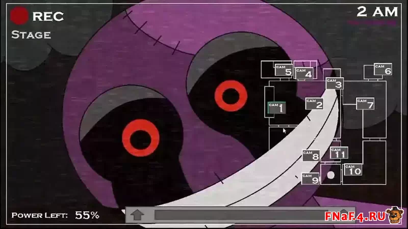 Five Nights at Coso 🐻 аниматроник на камерах наблюдения