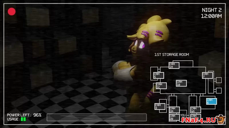 Скачать Five Nights in Anime 3D 🐻 Чика на камере наблюдения